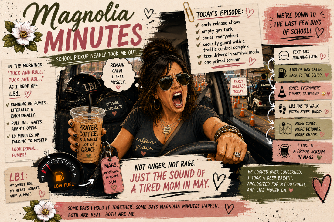 Magnolia Minutes | 05.20.26 - School pickup today nearly took me out