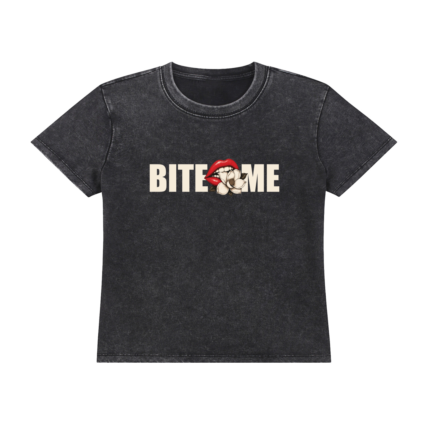 Bite Me Vintage Wash Tee