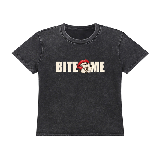 Bite Me Vintage Wash Tee